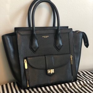 Henri Bendel Bag- Front zips off clutch